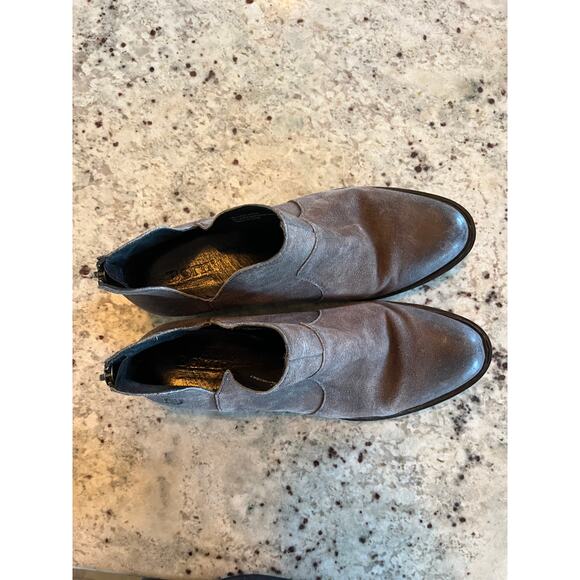 Born Kerri Suede Bootie Gray Size 8 - Picture 6 of 8